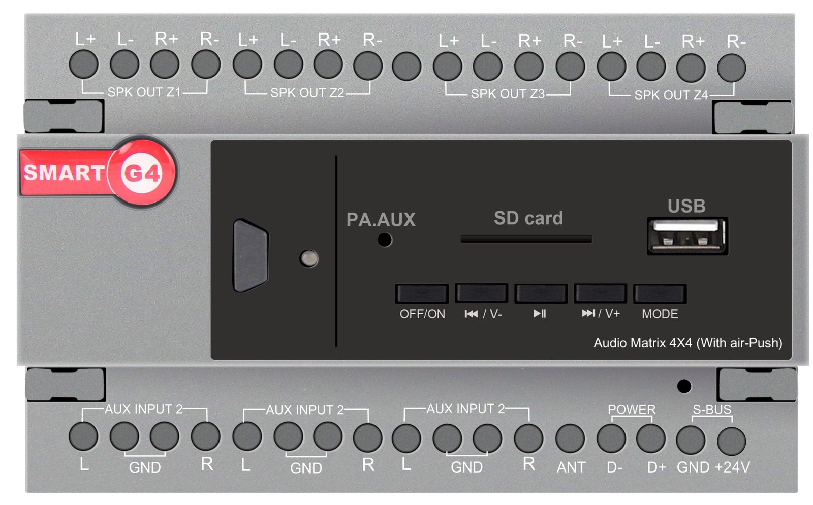 Audio+Matrix+4X4
