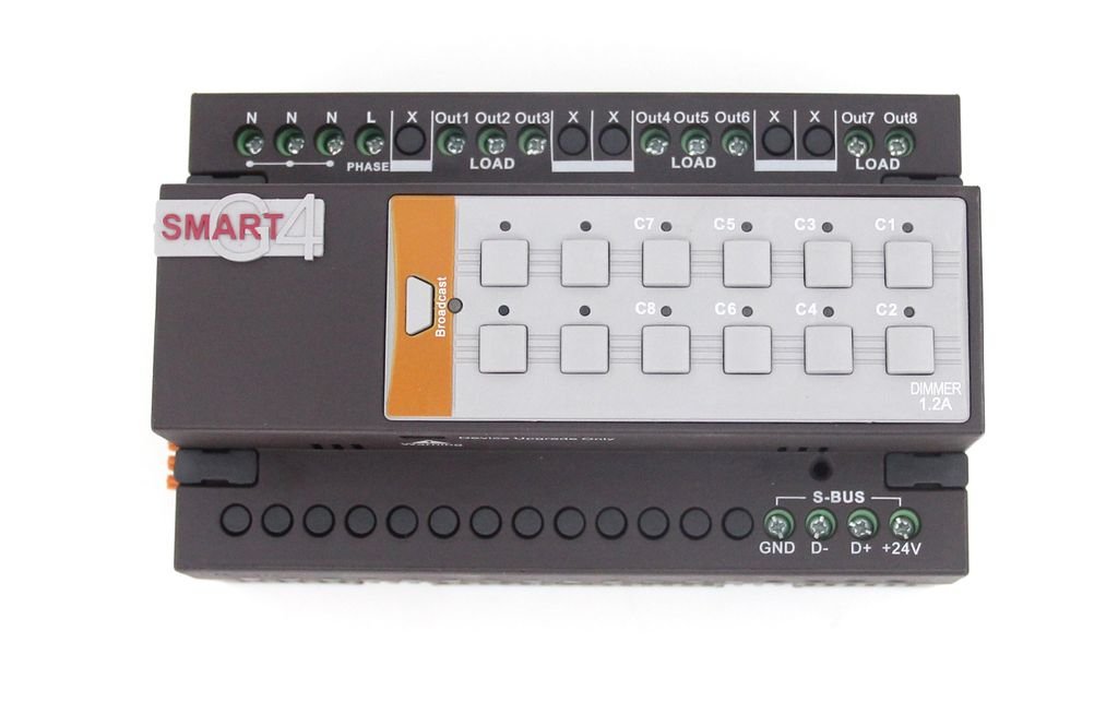 Dimmer 8ch 1.5Amp