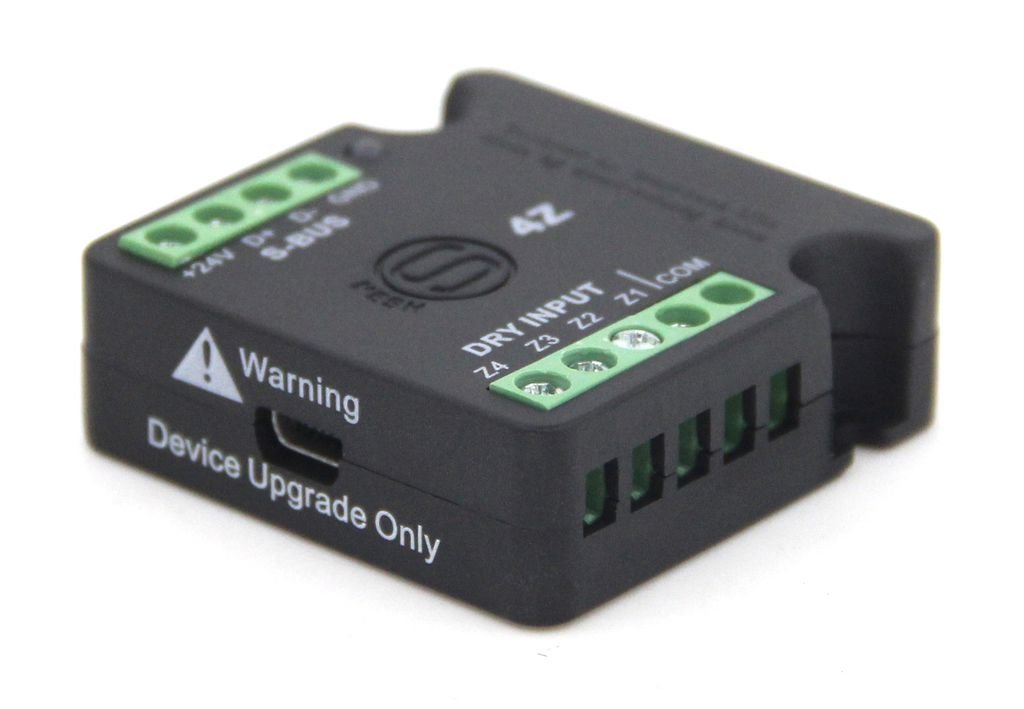 4-Zone Dry Input Module – Multi-Zone Signal Detection for Home Automation & Security Systems