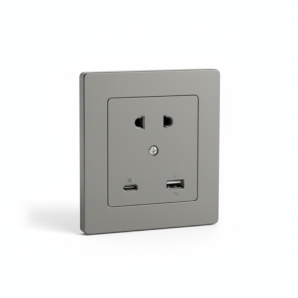 5 Pin universal socket + USB A/C