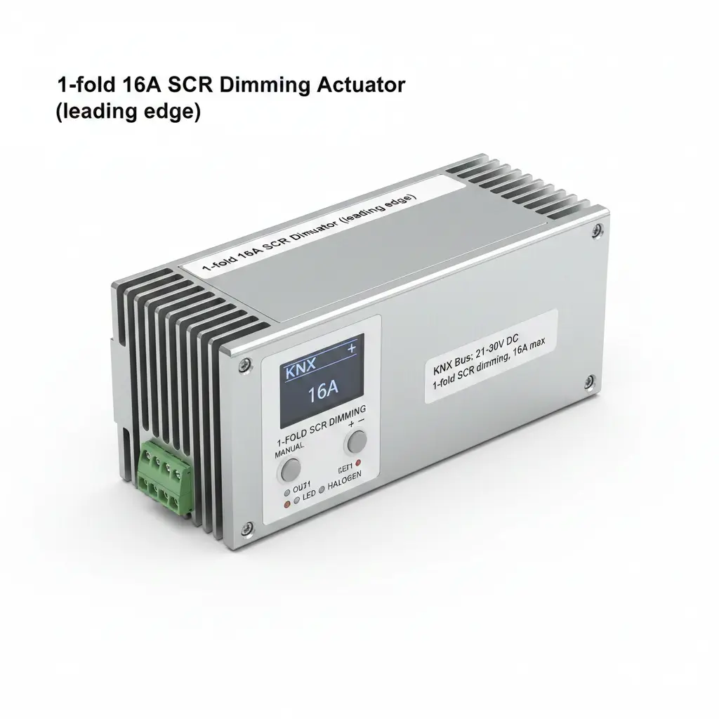1-fold 16A SCR Dimming Actuator (leading edge)